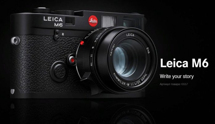 Leica перевыпустила плёночную камеру Leica M6 с обновлённым видоискателем
