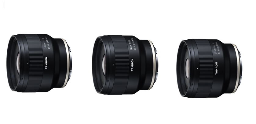 Компания Tamron представляет три объектива с фиксированным фокусным расстоянием для полнокадровых беззеркальных камер с байонетом Sony E