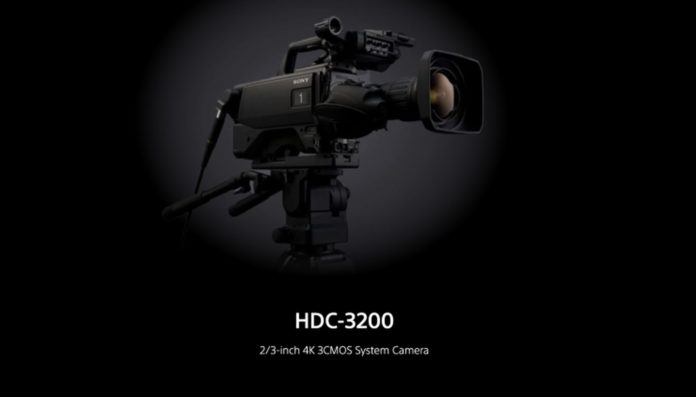 Sony представили вещательную 4K-камеру с глобальным затвором HDC-3200