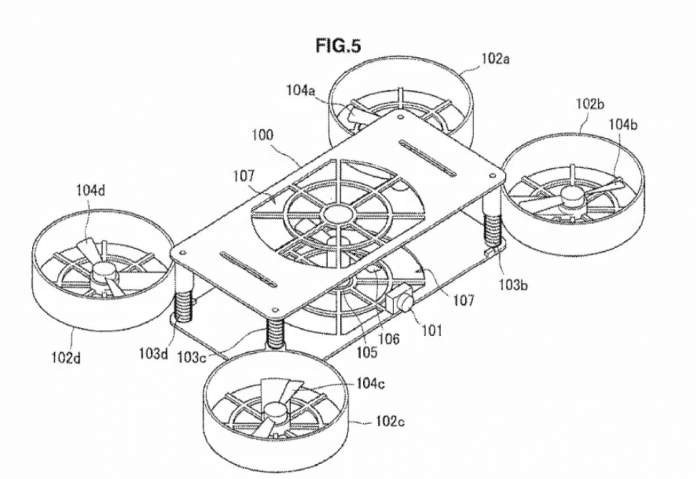 Sony запатентовали складной дрон