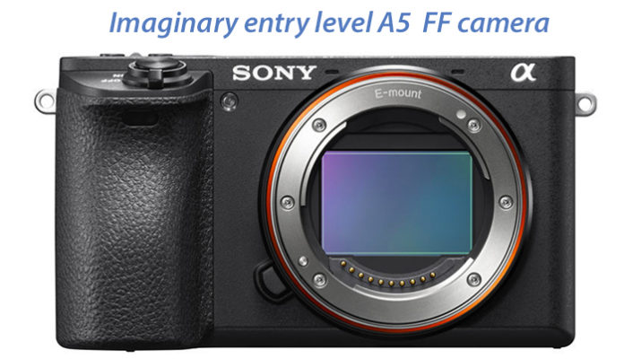 Sony A5 получит характеристики A7III и корпус A6600